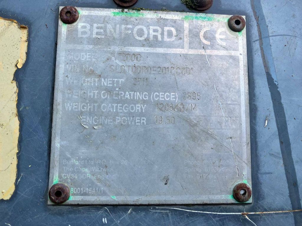 Vibrationswalze Benford TVT200D Diesel