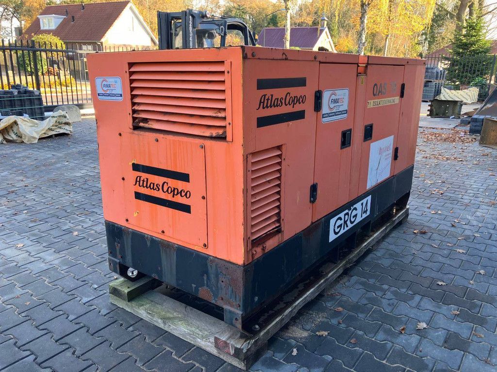 Generator Atlas Copco QAS78 Diesel 69kVA