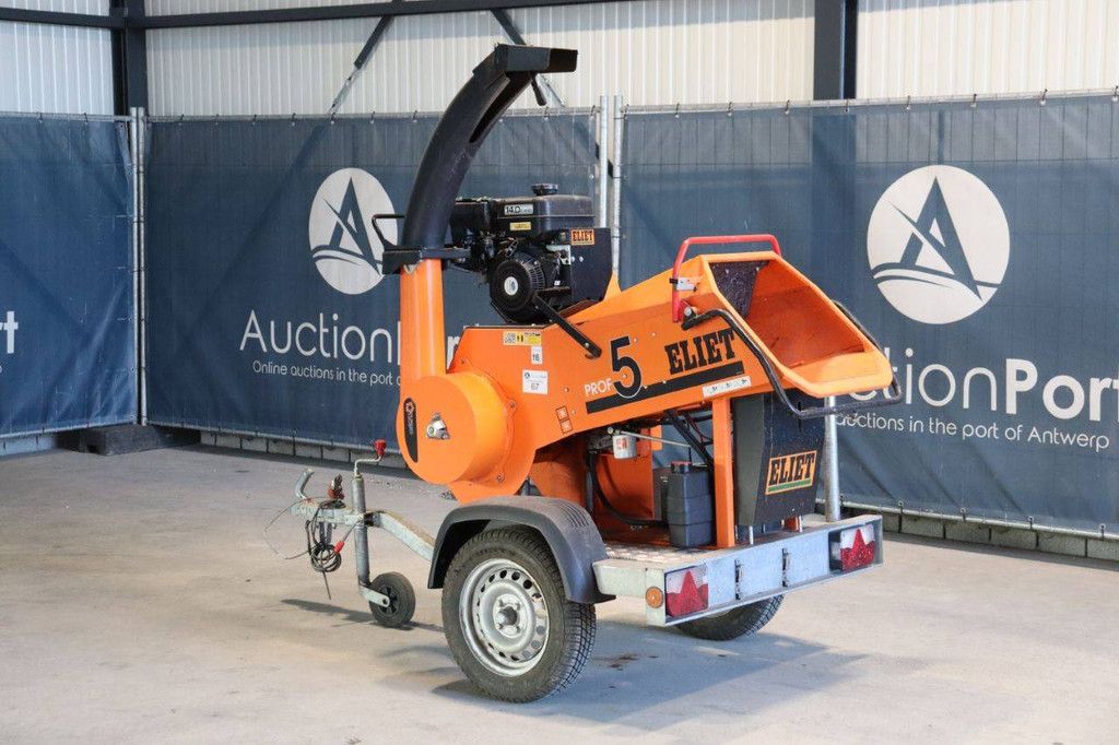 Eliet Prof 5B Trailer Petrol Wood Chipper 2015