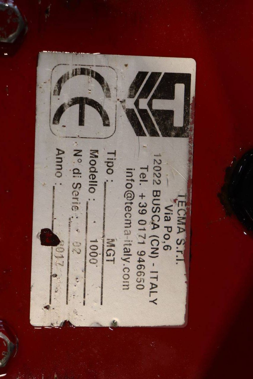 Power harrow Tecma MGT 1000 2017