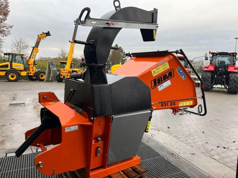 Jensen JBM 831 ZX Zapfwellenhäcksler