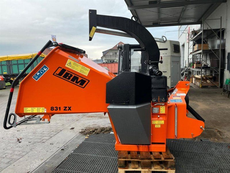 Jensen JBM 831 ZX Zapfwellenhäcksler