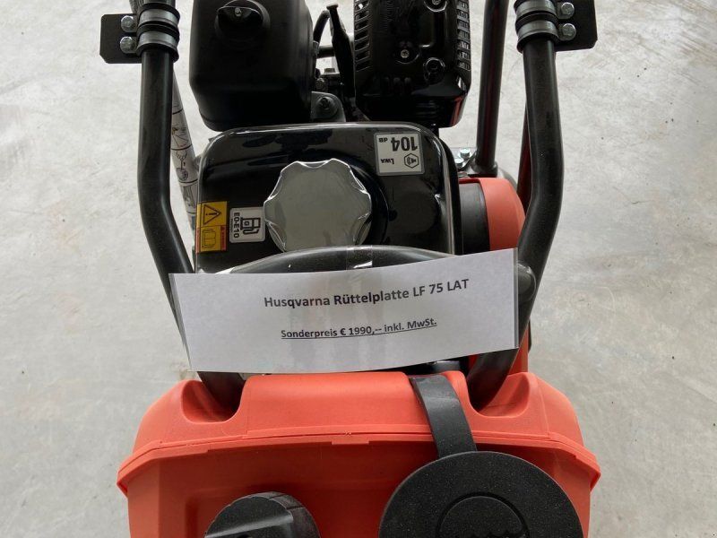 Husqvarna LF 75 LAT Rüttelplatte mit 420 mm Plat