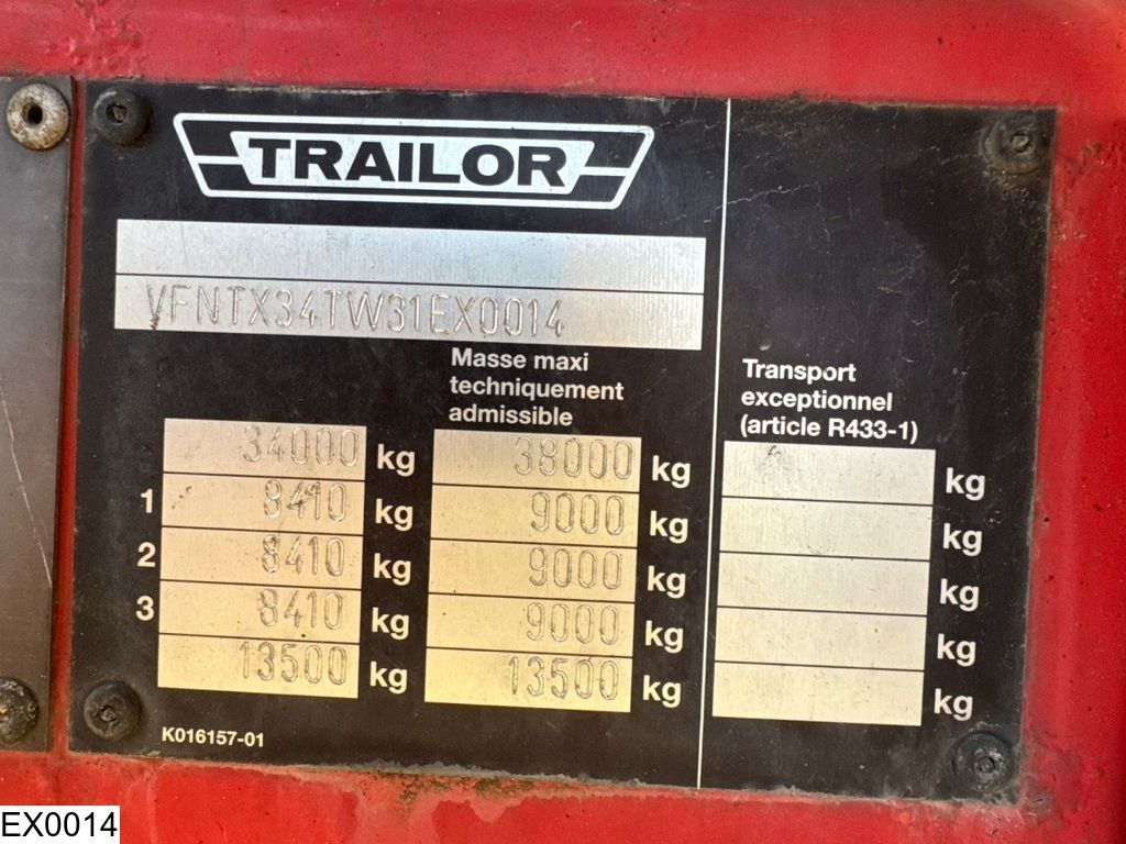 General Trailers Bitum 31.100 Liter, 1 Comp