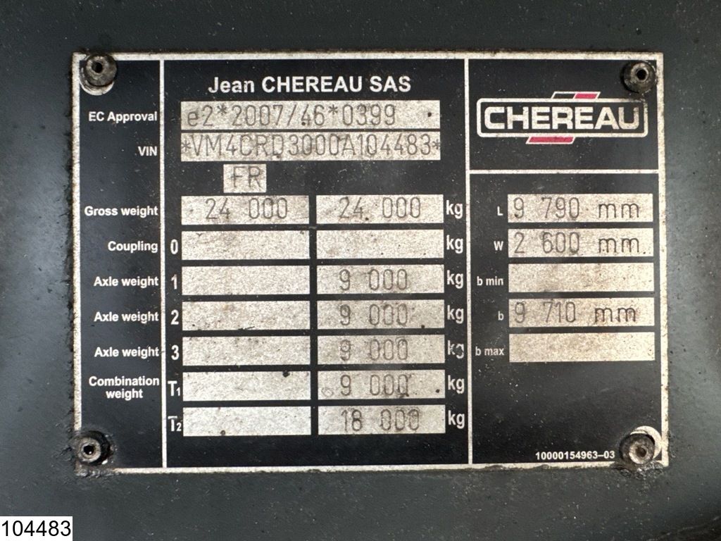 Chereau Autonoom Carrier Vector 1350