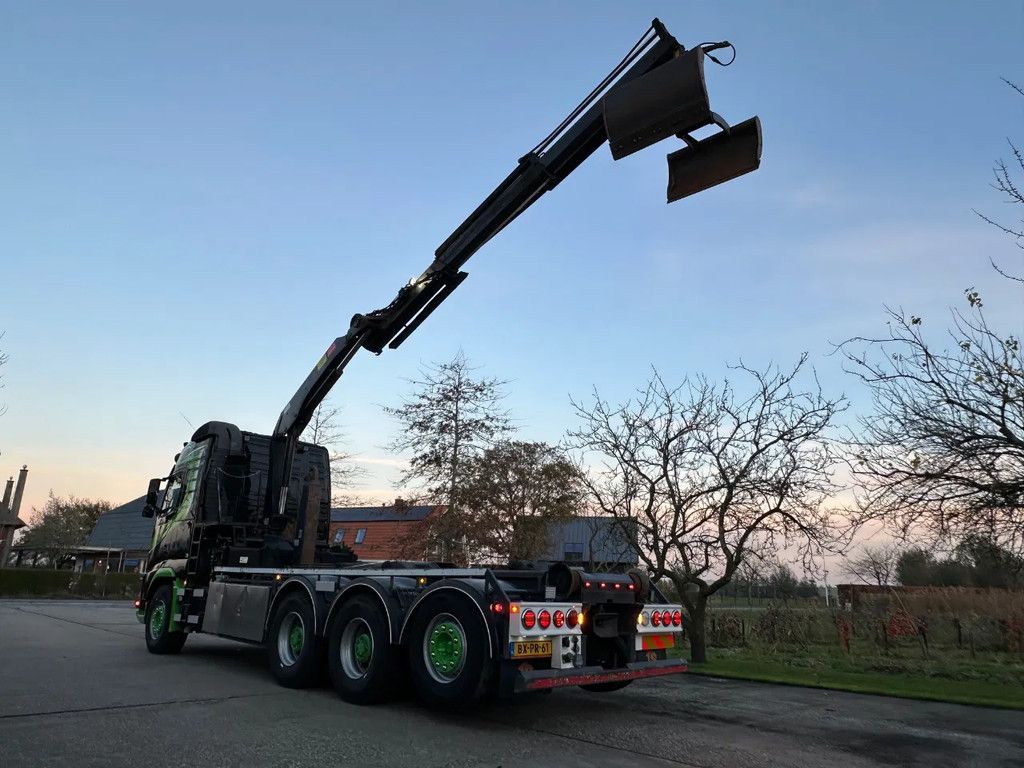 Volvo FH 540 8X4 / NL TRUCK / EURO5 / CRANE+ROTATOR+HOOK