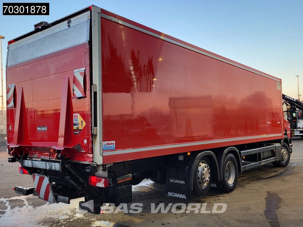 Scania P P280 6X2 Mitsibushi TPKS II 24 cooler 2500kg Ladebordwand Lift Axle Euro 6