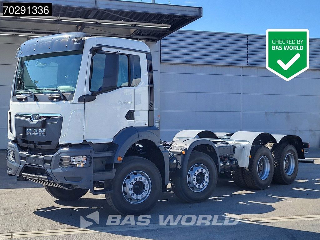 MAN TGS 41.400 8X4 New! Steelsuspension Big-Axle Manual Euro 2