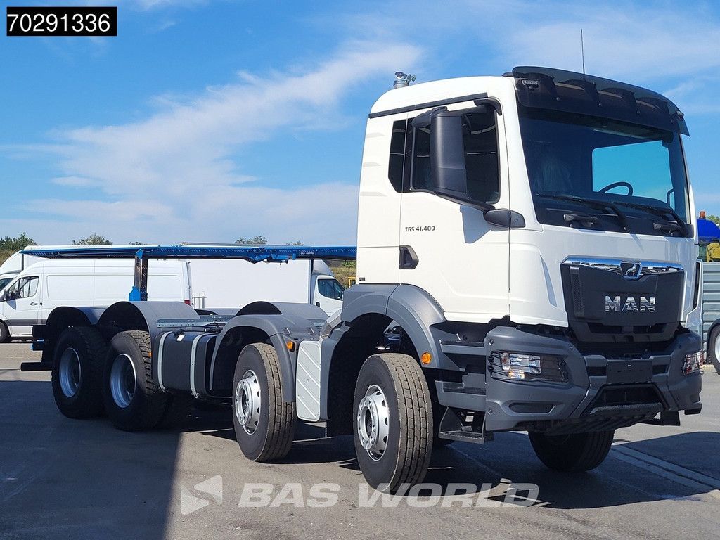 MAN TGS 41.400 8X4 New! Steelsuspension Big-Axle Manual Euro 2