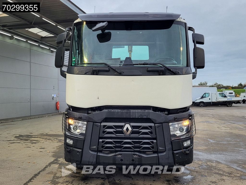 Renault C 460 6X2 20 tons Hyva 20-57-S containersystem Lift+steering Axle Automatic LED