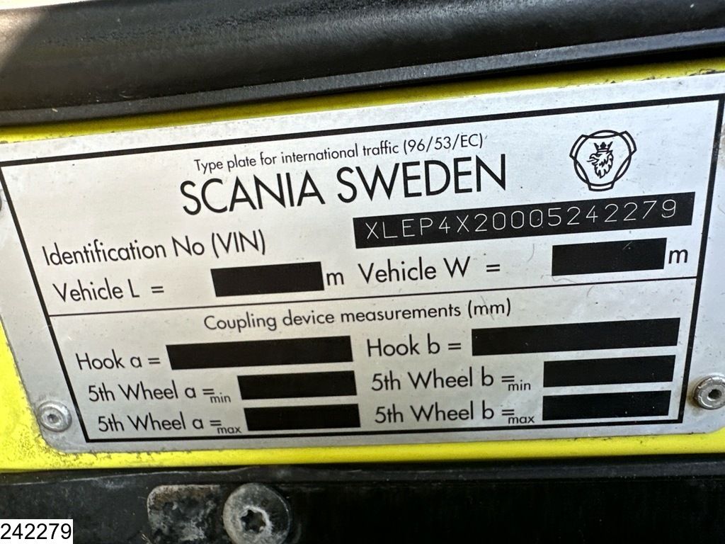 Scania P 380 EURO 5, Manual transmission, Retarder