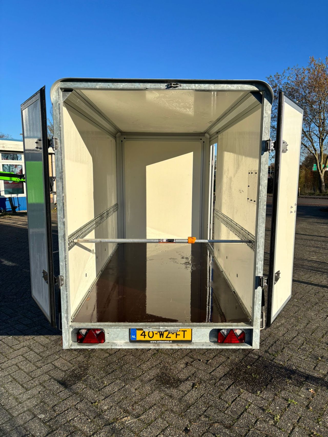 Henra gesloten aanhanger - Zo goed als nieuw