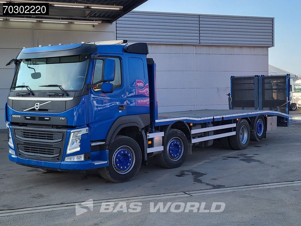 Volvo FM FM 500 8X2 Machine transporter Winch Lift-Axle Automatic Euro 6