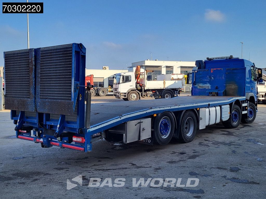 Volvo FM FM 500 8X2 Machine transporter Winch Lift-Axle Automatic Euro 6