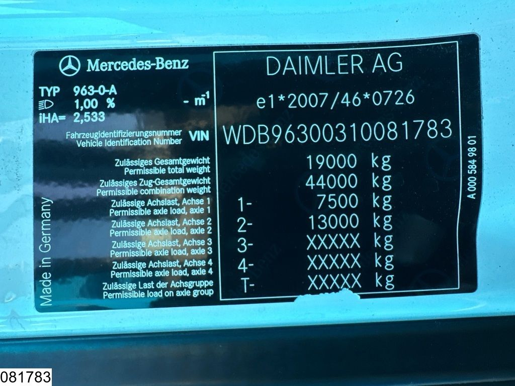 Mercedes Antos 1842 EURO 6, Dhollandia