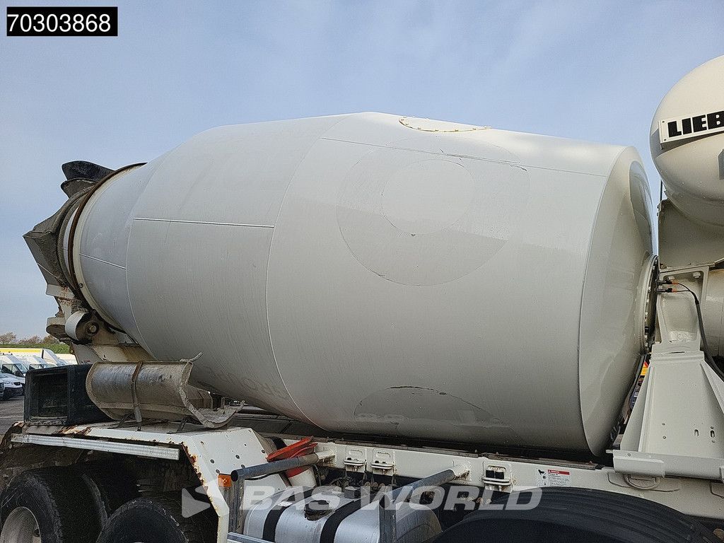 Volvo FMX 410 8X4 9m3 Liebherr mixer Steelsuspension Automatic Euro 6