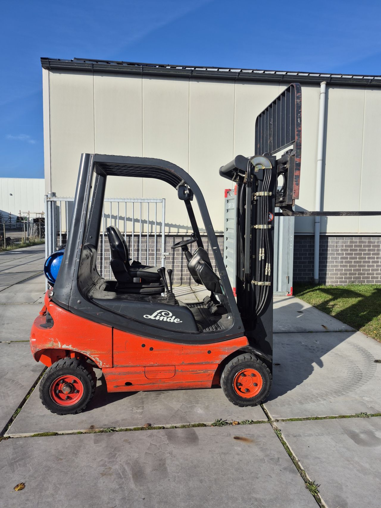 Linde H16T-03 triplex sideshift 4e functie 4.900 mm