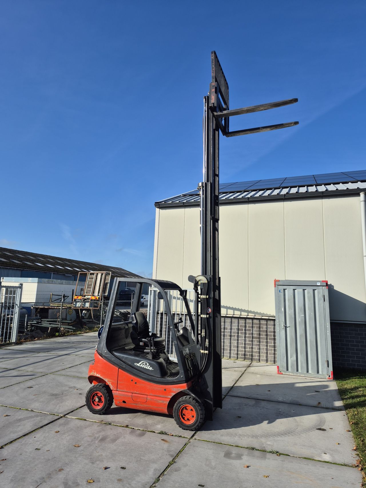 Linde H16T-03 triplex sideshift 4e functie 4.900 mm