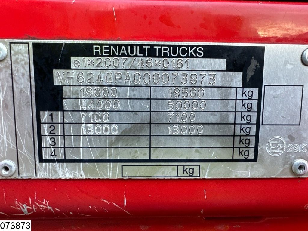 Renault Premium 460 Dxi EURO 5, Retarder, Hydraulics