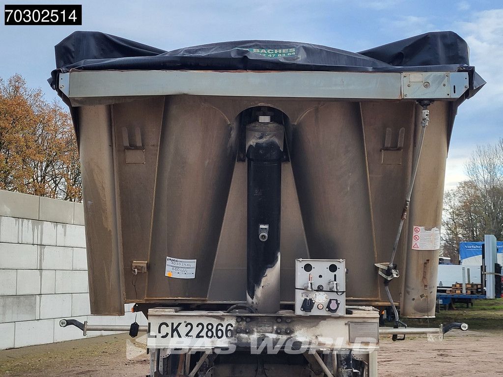 Benalu BEN 26m3 2x Lifting Axle