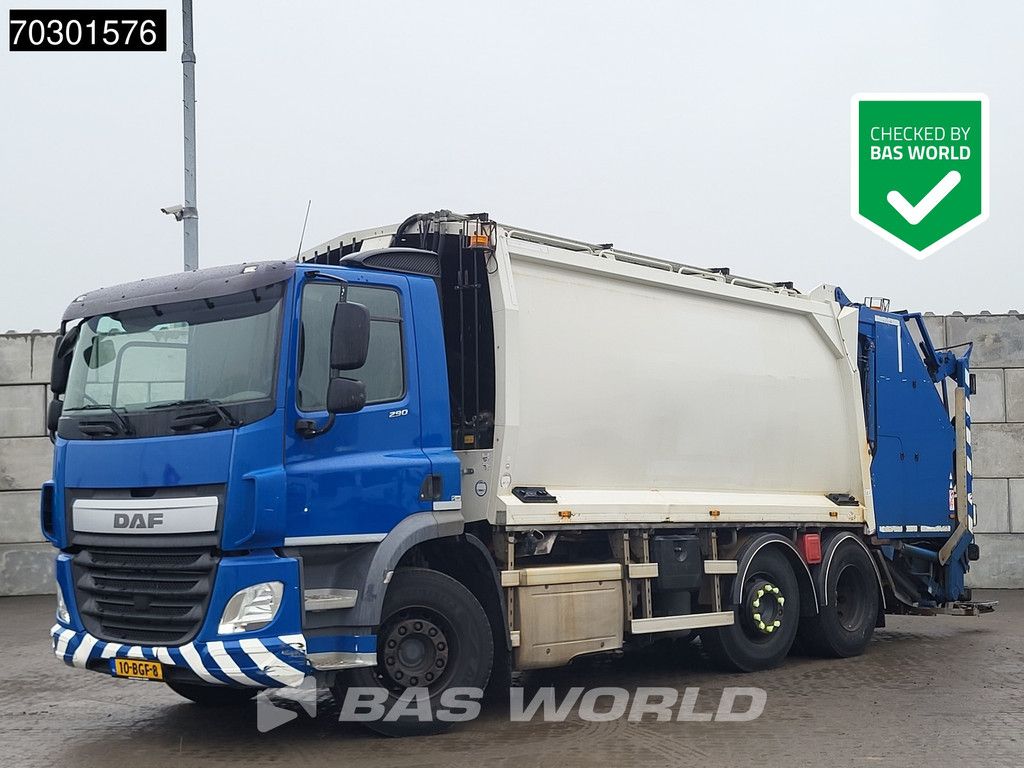 DAF CF 290 6X2 Geesink GPM III V 22H25 Steering axle Automatic Euro 6