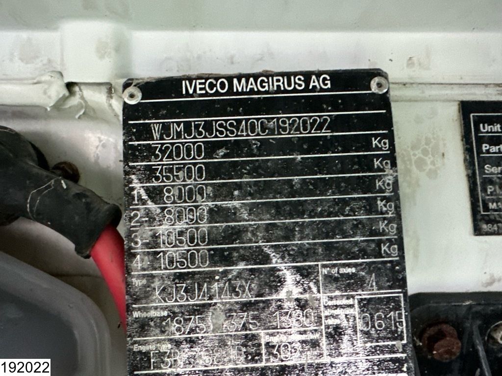 Iveco Trakker 410 EURO 4, Cifa MK24, 9m3