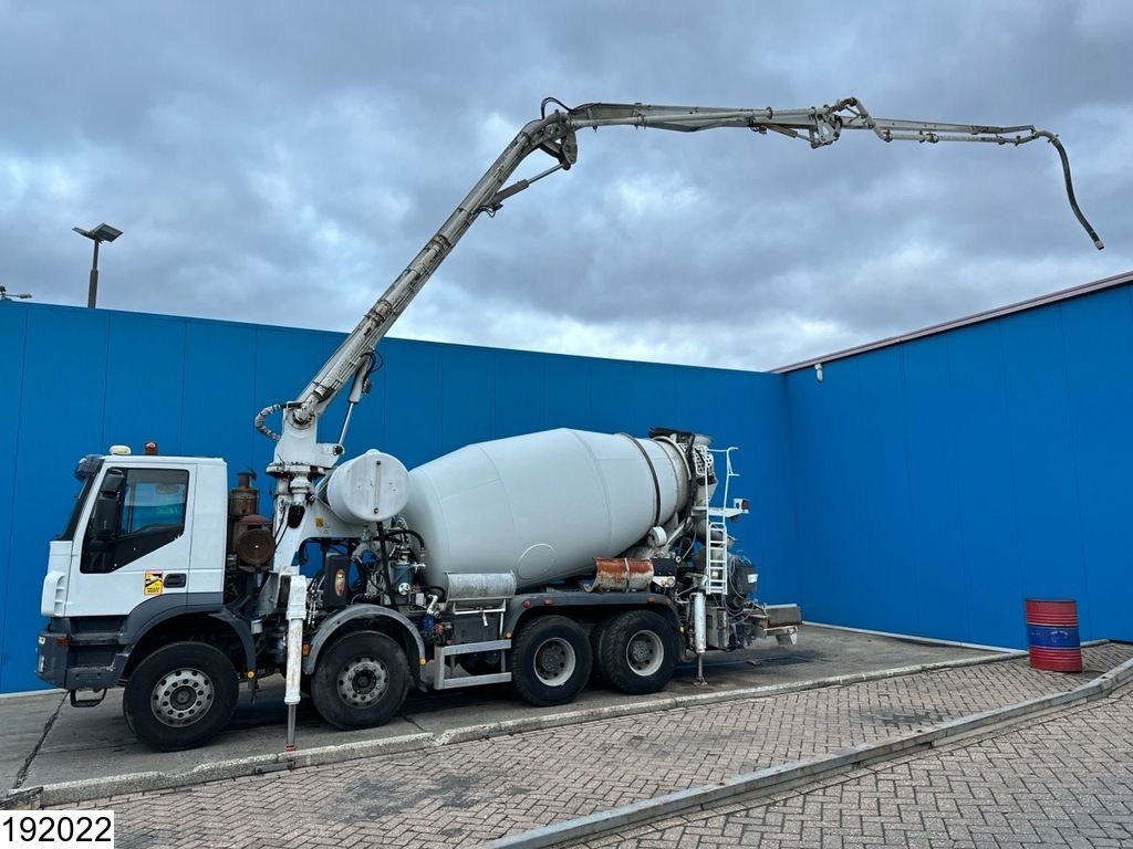 Iveco Trakker 410 EURO 4, Cifa MK24, 9m3