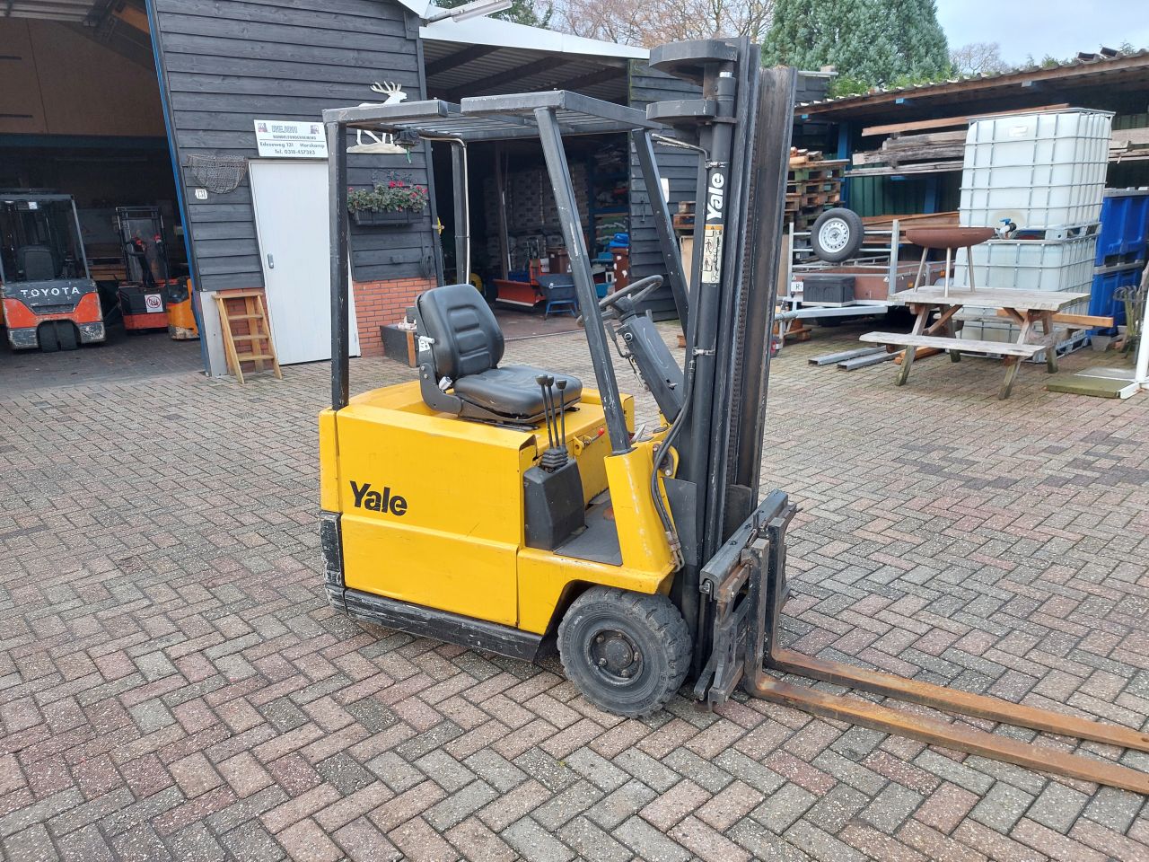 Inruilkoopje yale ERP12 duplex sideshift+lader