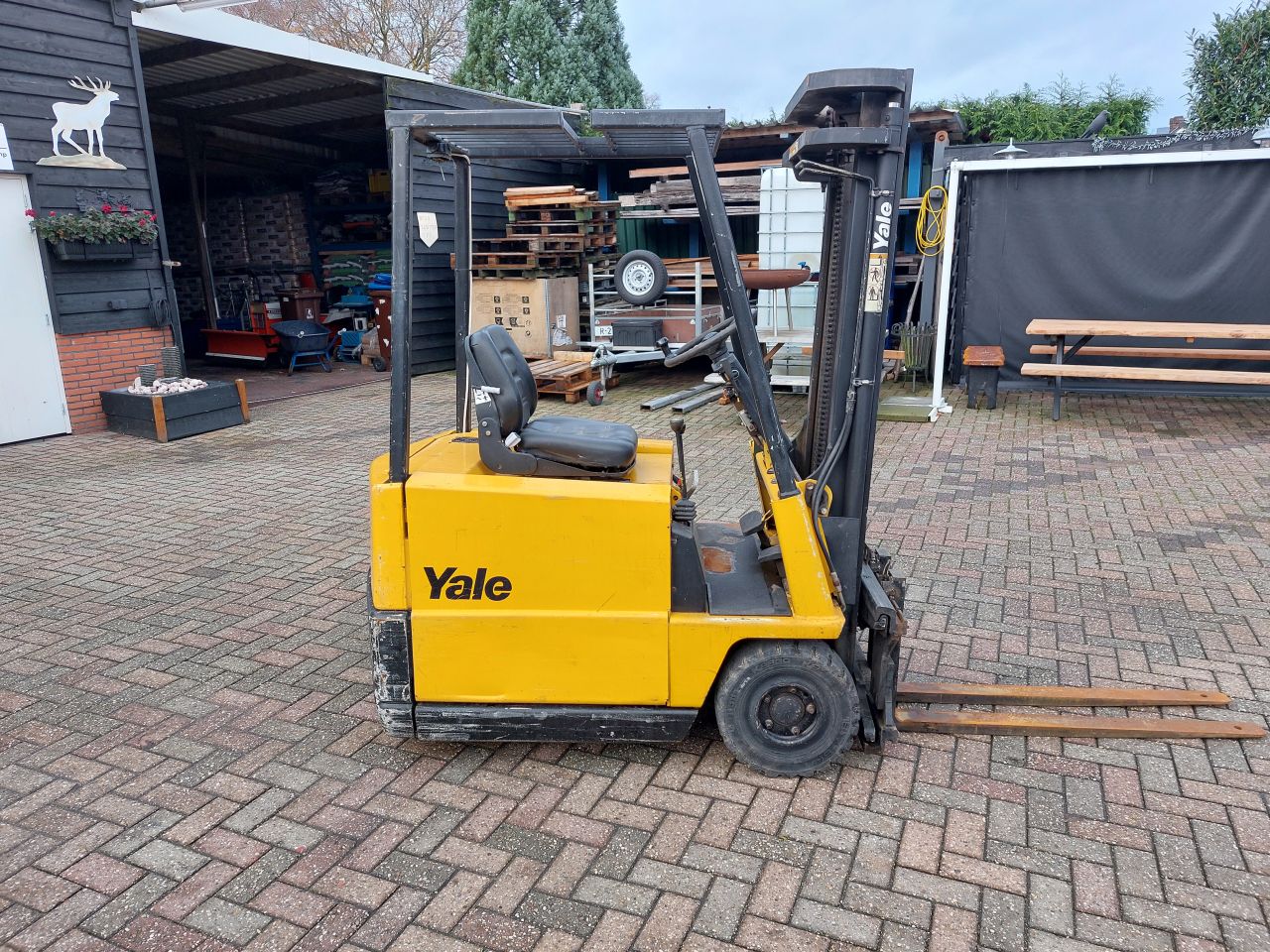 Inruilkoopje yale ERP12 duplex sideshift+lader