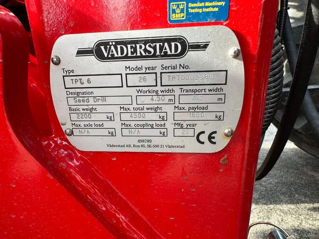 Väderstad Tempo V 6