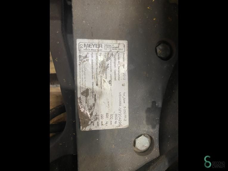 Attachments Electric Meyer 5-2507F-Z 2012