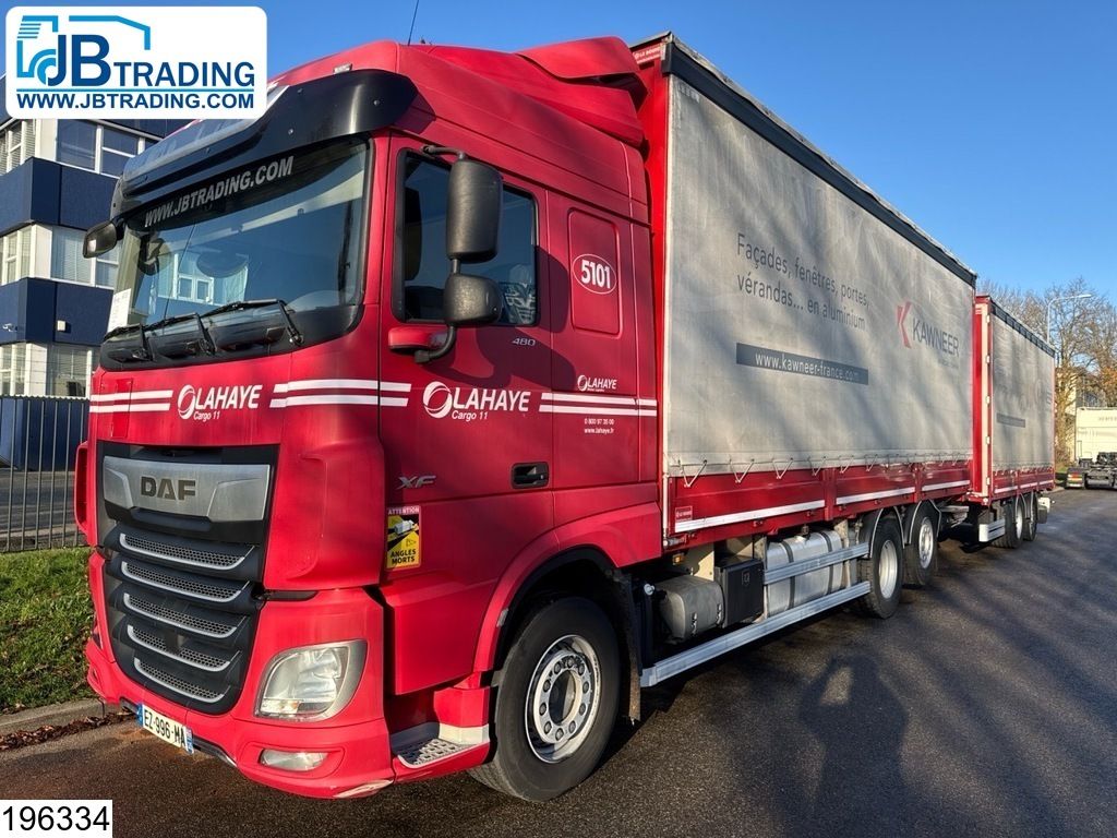 DAF XF 480 6x2, EURO 6, Combi, Dhollandia, 110 m3