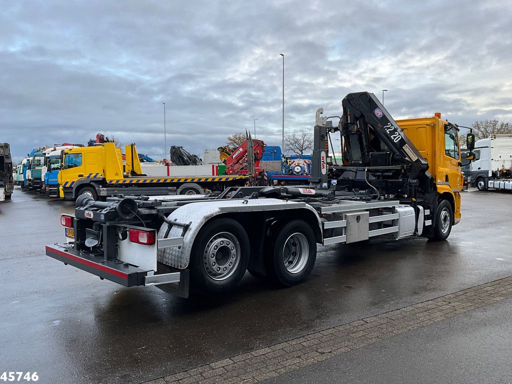 DAF FAN CF 370 Euro 6 HMF 22 Tonmeter laadkraan Just 149.152 km!