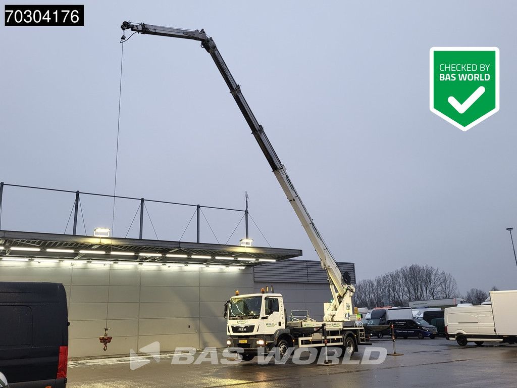 MAN TGM 18.250 44mtrs Böcker AK44/4000 Telescopic crane Manual Euro 6