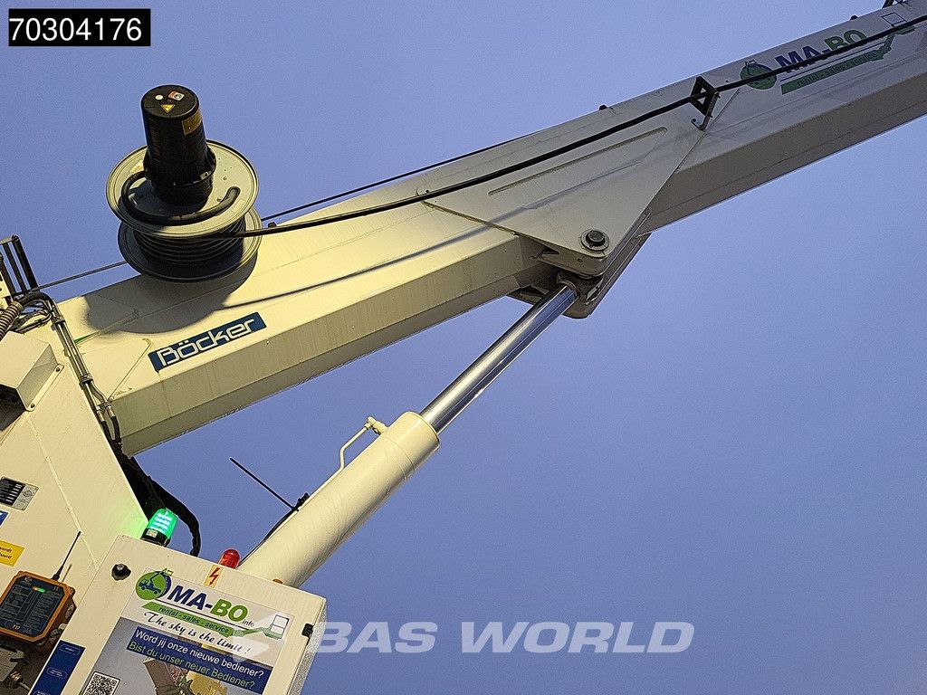 MAN TGM 18.250 44mtrs Böcker AK44/4000 Telescopic crane Manual Euro 6