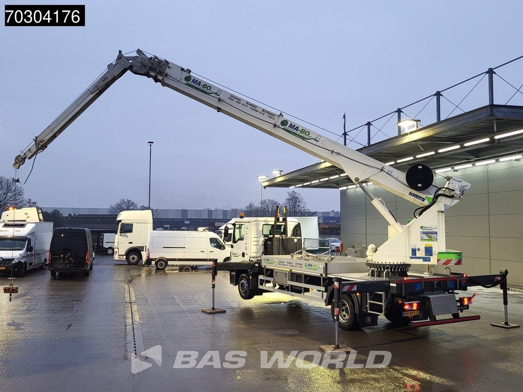 MAN TGM 18.250 44mtrs Böcker AK44/4000 Telescopic crane Manual Euro 6