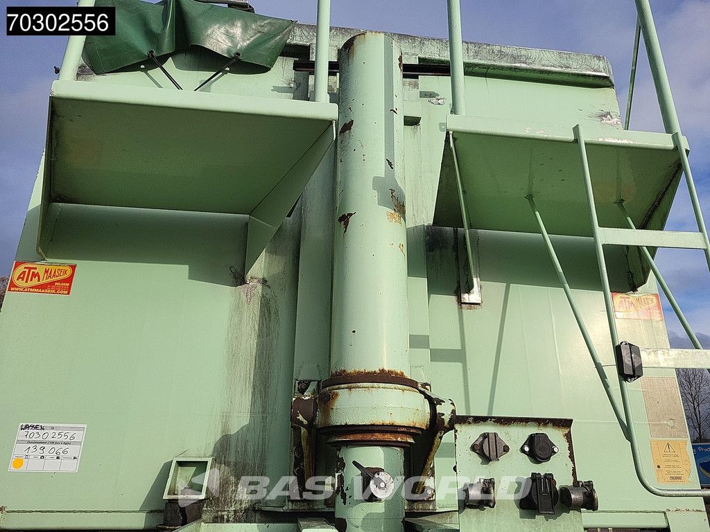 ATM OKS 13/27B 43m3 Lift + 2x Steering Axle