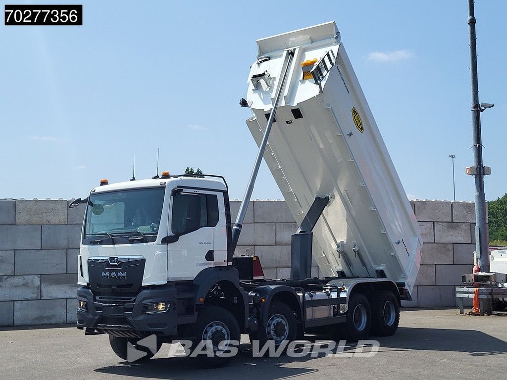 MAN TGS 41.480 8X6 NEW! 19m3 Meiller Tipper Big-Axle Steel suspension Automatic Euro 6