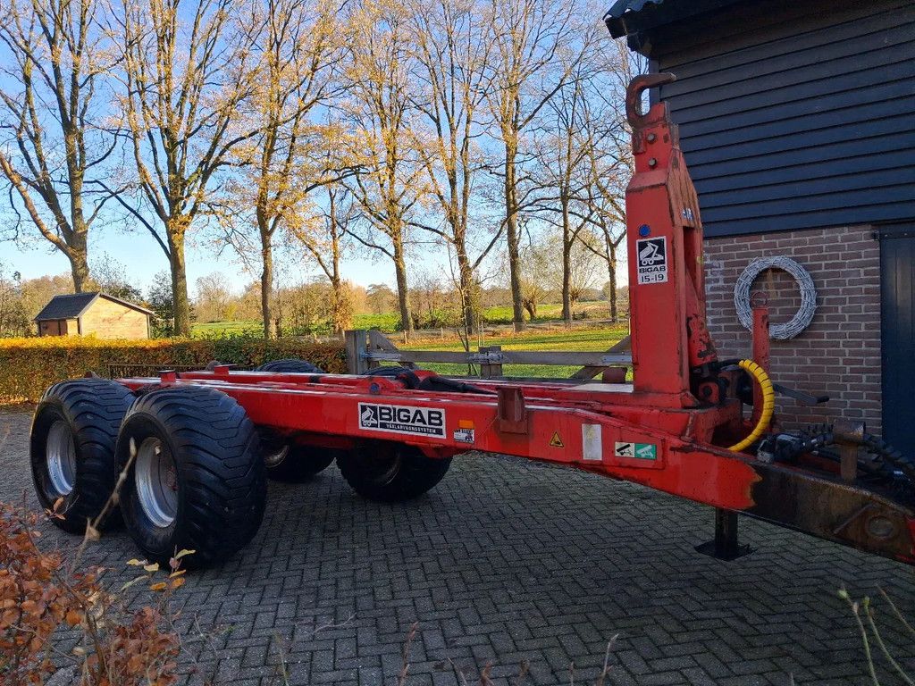 BIGAB 15-19 haakarm/kipper 19 ton