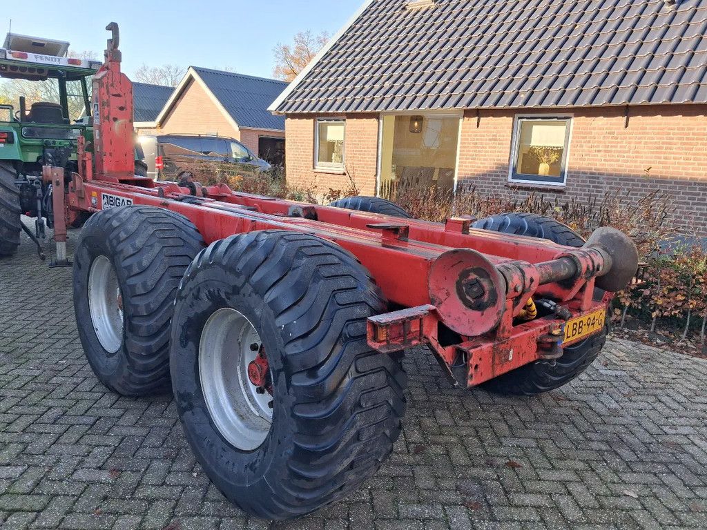 BIGAB 15-19 haakarm/kipper 19 ton