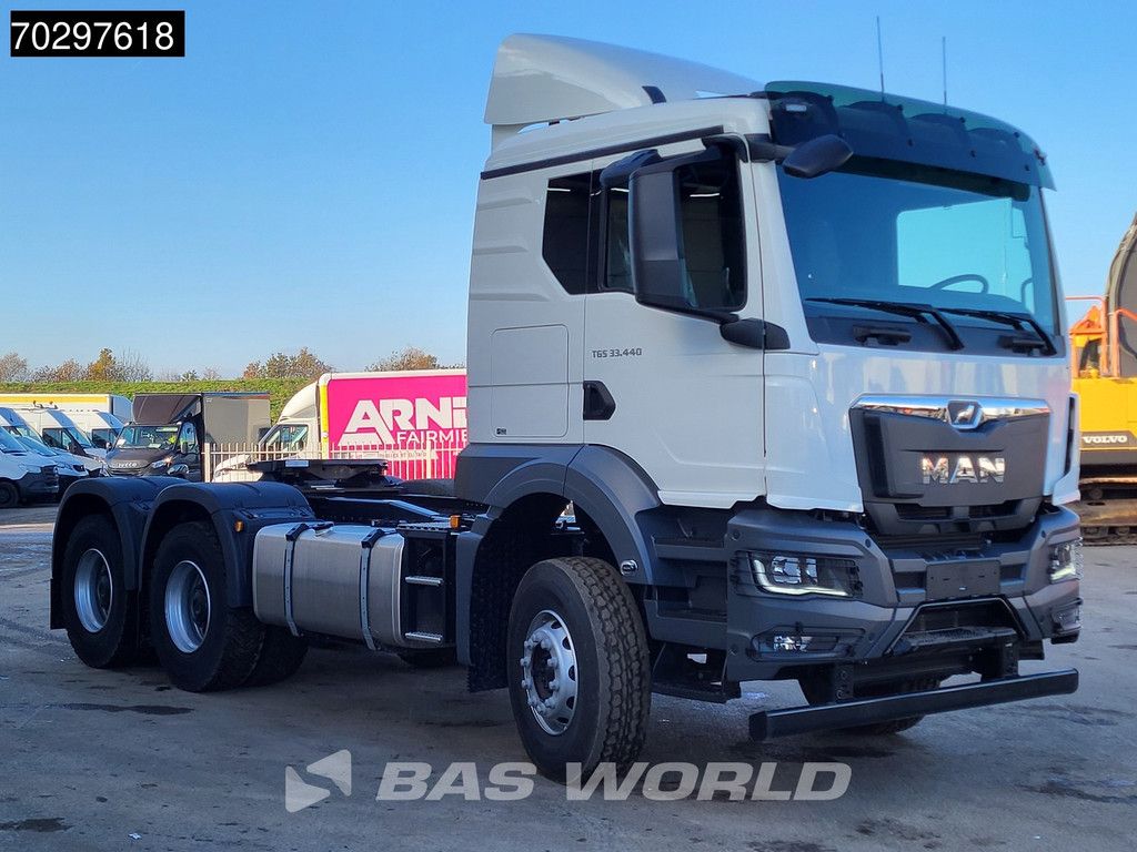 MAN TGS 33.440 6X4 NEW! Manual TN Euro2 Full-Steel Big-Axle Drumbrakes
