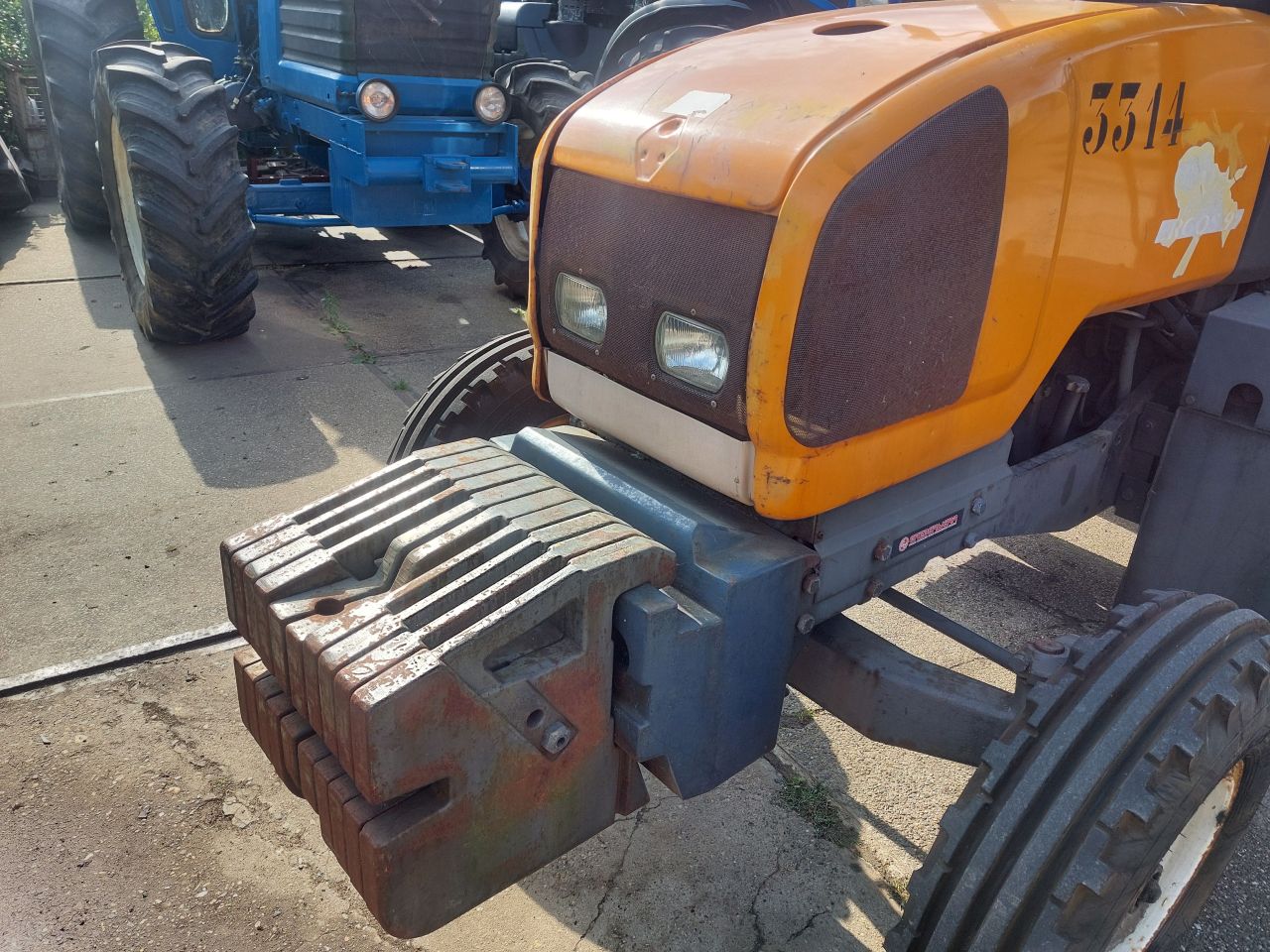 Frontgewichten - banden - gronbak enz