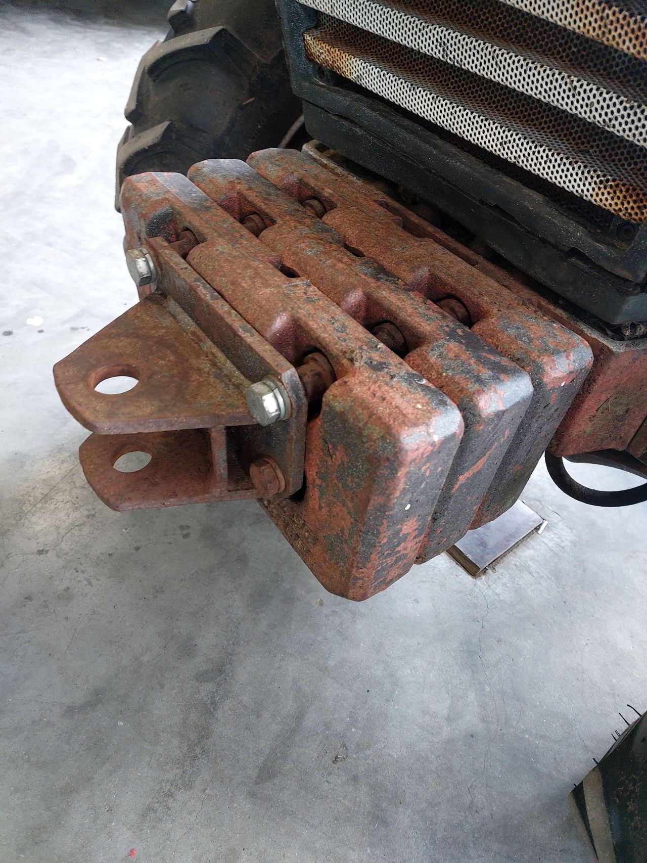 Frontgewichten - banden - gronbak enz