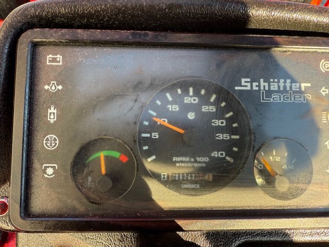 Schaffer 870T bj2005 Shovel Telescoop Verreiker Telelader