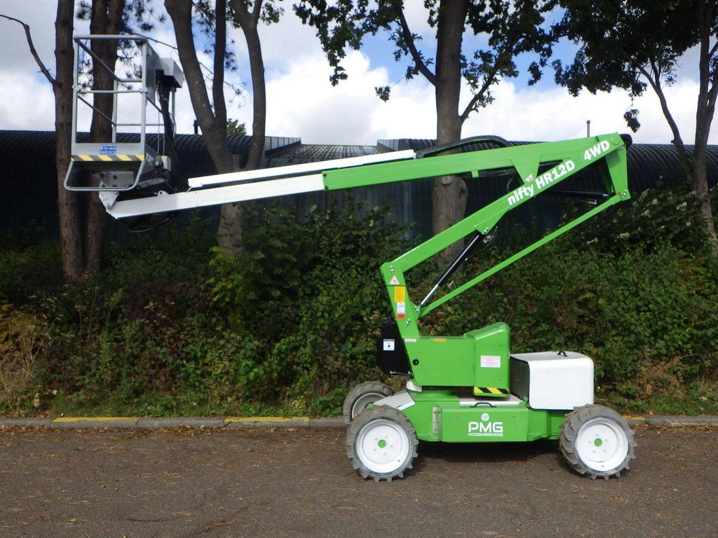 Nifty HR12D Diesel 12.2m Articulated Boom Lift 2014
