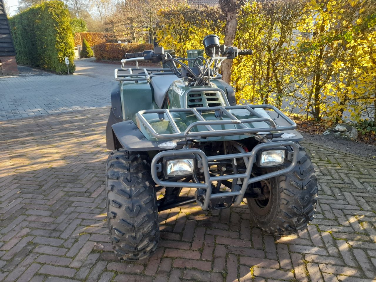 Kawasaki KLF300B Landbouwquad 300cc quad