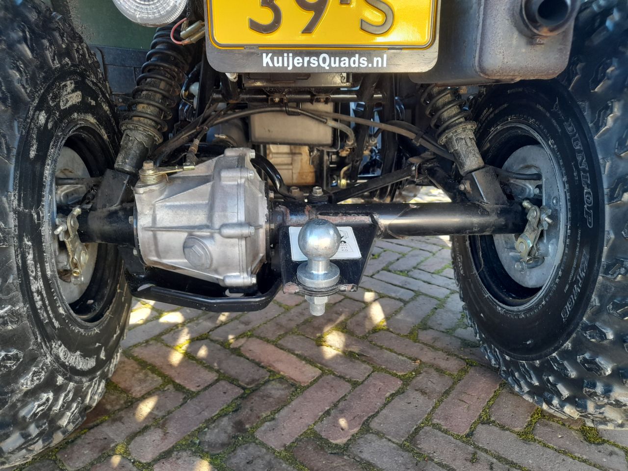 Kawasaki KLF300B Landbouwquad 300cc quad