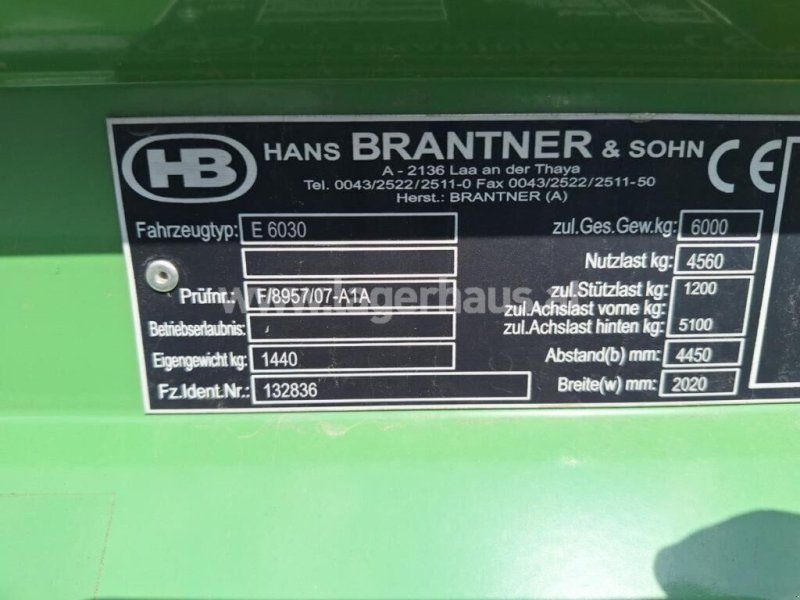Brantner E 6030 Euro Line
