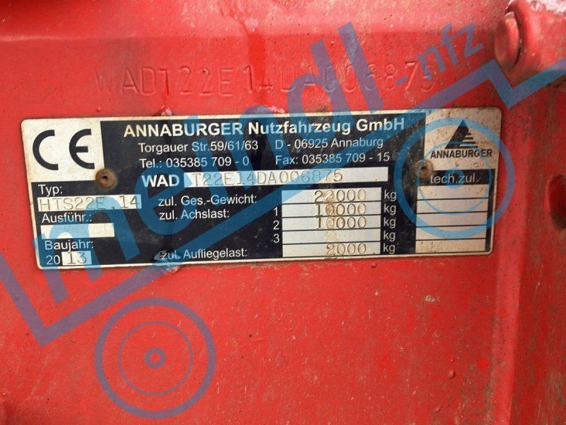 Annaburger HTS 22.14 Muldenkipper