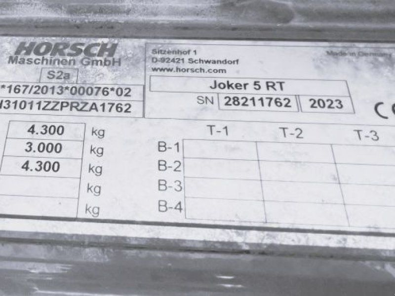 Horsch Joker 5 RT
